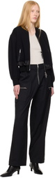 3.1 Phillip Lim Black OS Wide Leg Cargo Pants