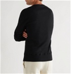 TOM FORD - Slim-Fit Ribbed Cotton-Jersey Henley T-Shirt - Black