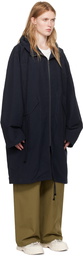 Sofie D'Hoore Navy Cobra Coat & Vest Set