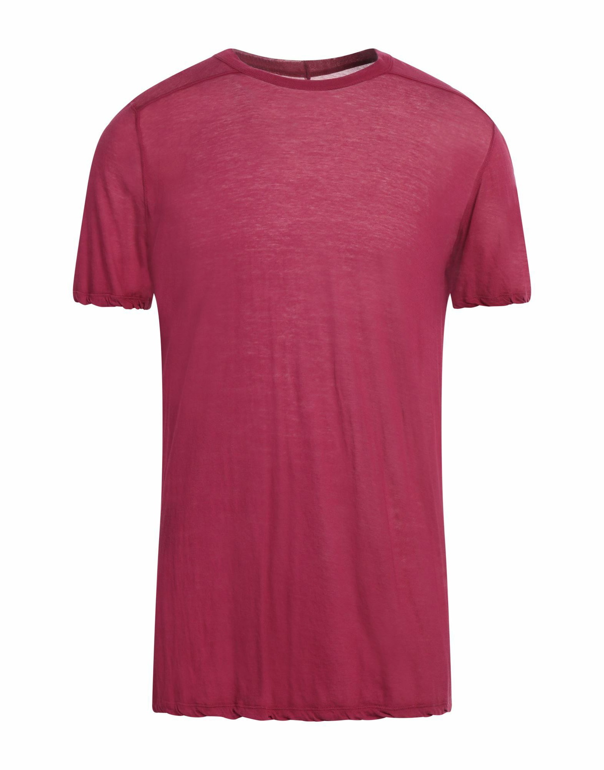 Rick Owens Mens T-shirt Garnet