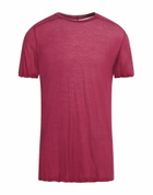 Rick Owens Mens T-shirt Garnet
