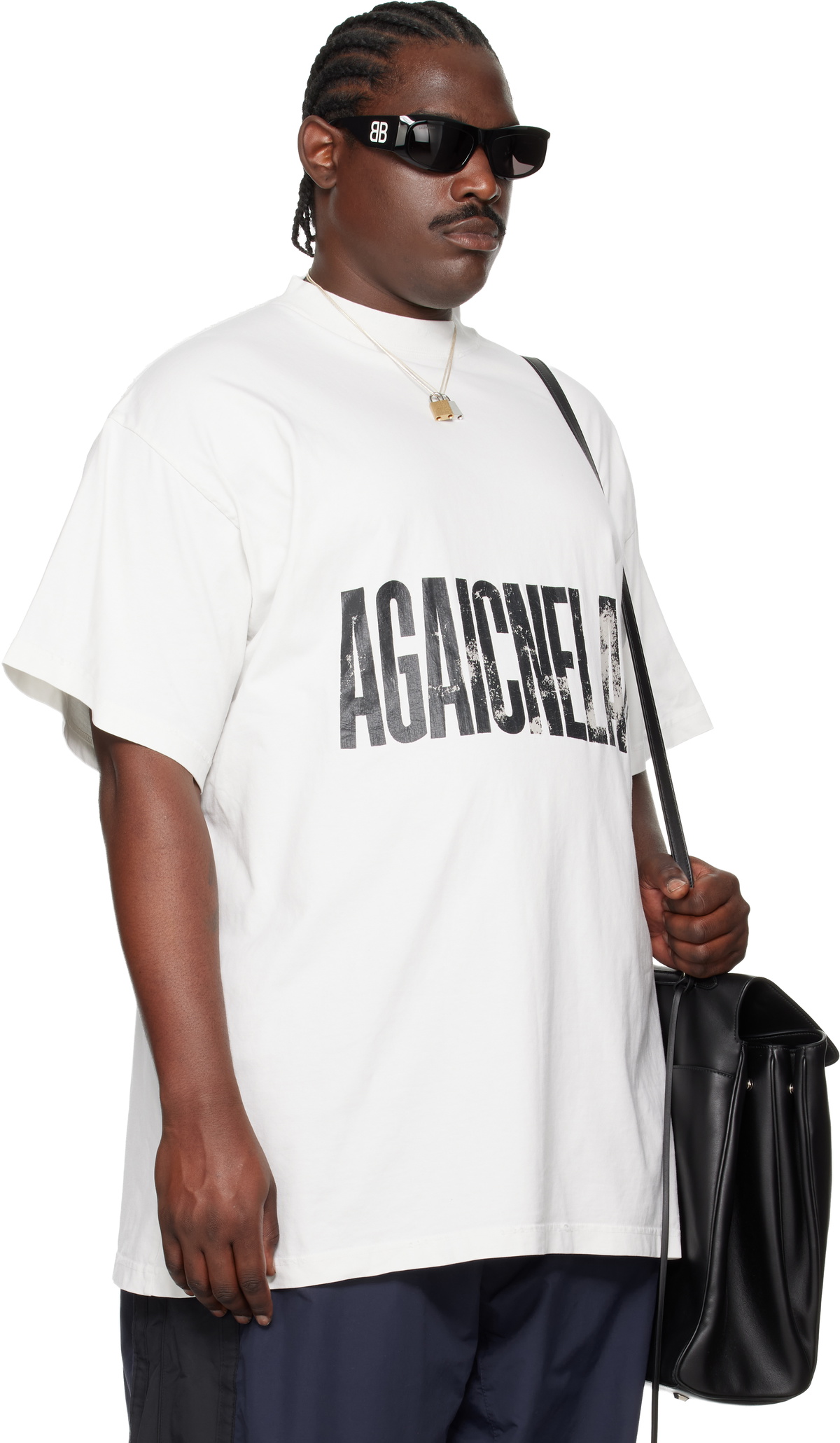 Balenciaga Off-White Oversized T-shirt