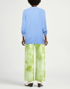 Manila Grace Womens Sweater Azure
