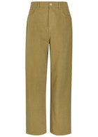 Rohe Baggy Wide-leg Jeans Khaki