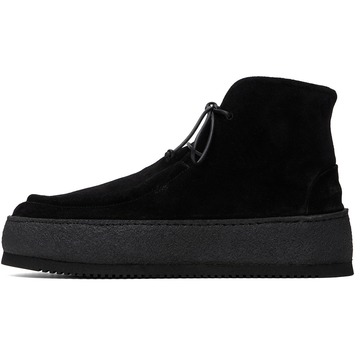 Marsèll Black Parapana Leather Ankle Boots