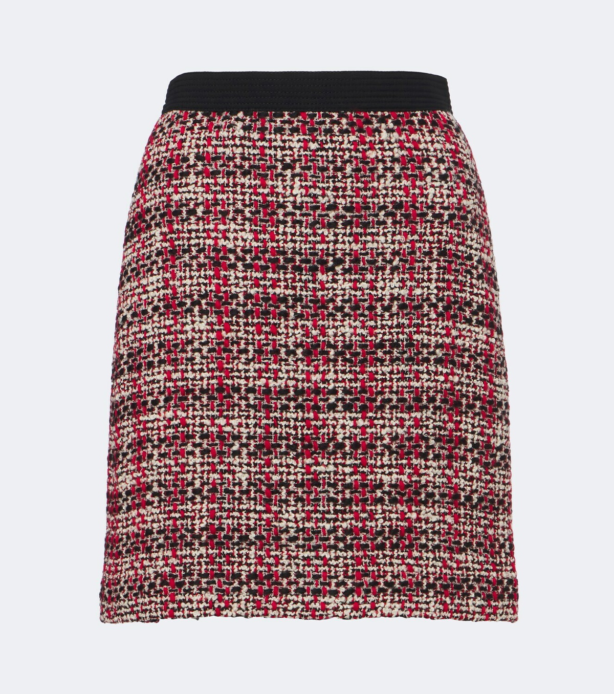 Versace Wool-blend tweed miniskirt
