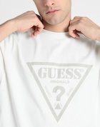Guess Mens T-shirt Ivory