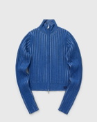 Daily Paper Dias knit cardigan Blue Womens Pullovers/Zippers & Cardigan