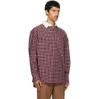 Marni Red & Black Checked Shirt