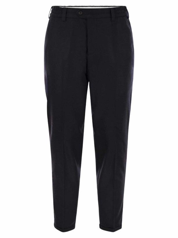 Photo: PT Torino The Rebel - Wool And Cashmere Trousers