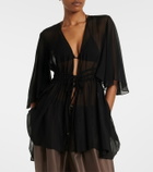 Eres Operette silk muslin top