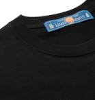 Blackmeans - Printed Cotton-Jersey T-Shirt - Black