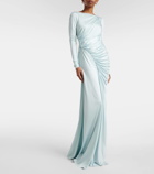 Givenchy Draped jersey gown