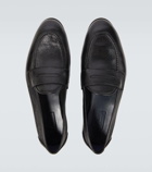 Brioni Appia penny leather loafers