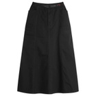 Gramicci Women's Voyager Midi Skirt in Black