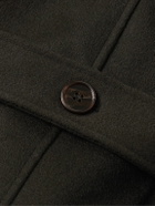 Kingsman - Belted Wool and Cashmere-Blend Felt Coat - Brown