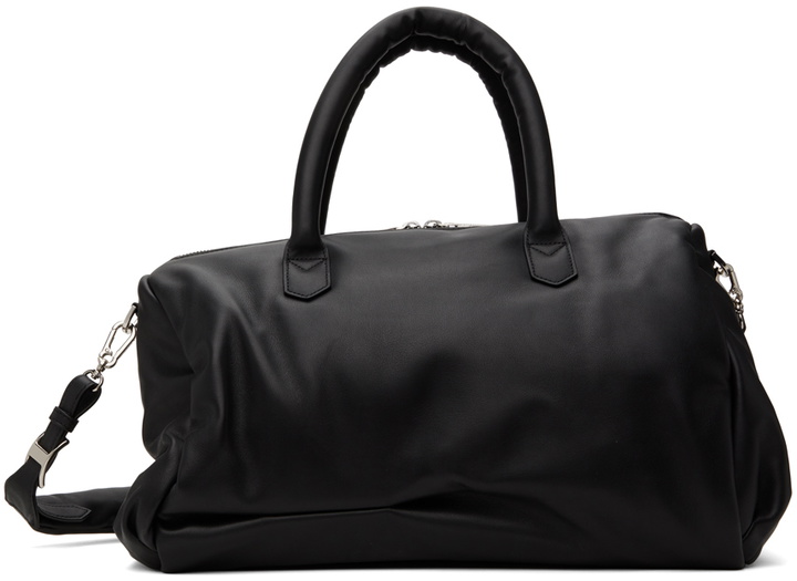 Photo: Maison MIHARA YASUHIRO Black Puffer Boston Bag