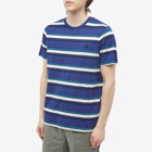 Fred Perry Authentic Men's Stripe T-Shirt in French Navy