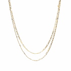 Missoma Women's Filia Double Chain Necklace in Gold 