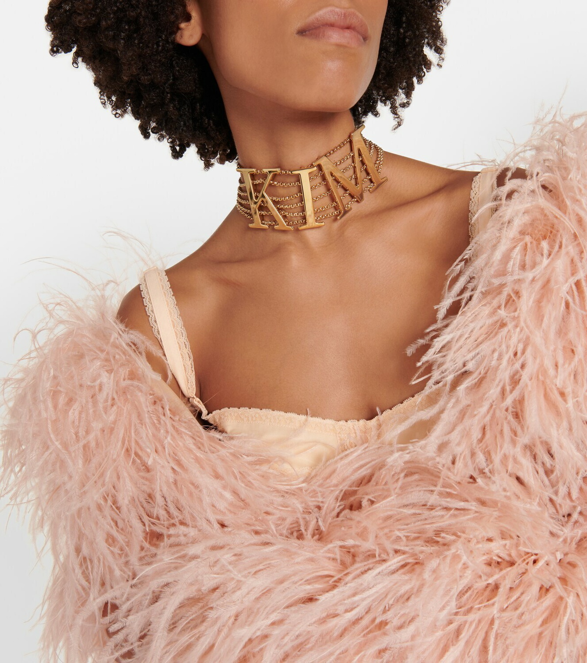 Dolce&Gabbana x Kim embellished chain choker Dolce & Gabbana