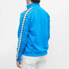 Fred Perry Men's Taped Track Jacket in Kingfisher