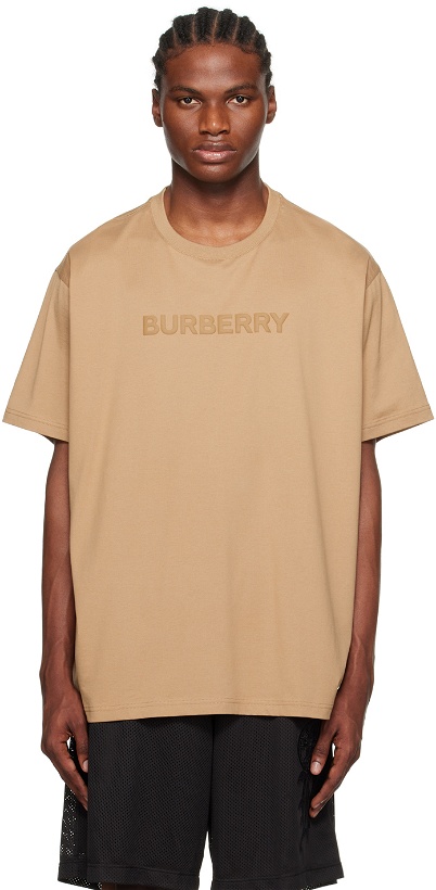 Photo: Burberry Brown Bonded T-Shirt