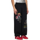 Chopova Lowena Black Feelings Delight Sweatpants