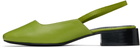 Nicole Saldaña Green Paz Heels