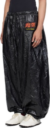 LU'U DAN Black Shell Sweatpants