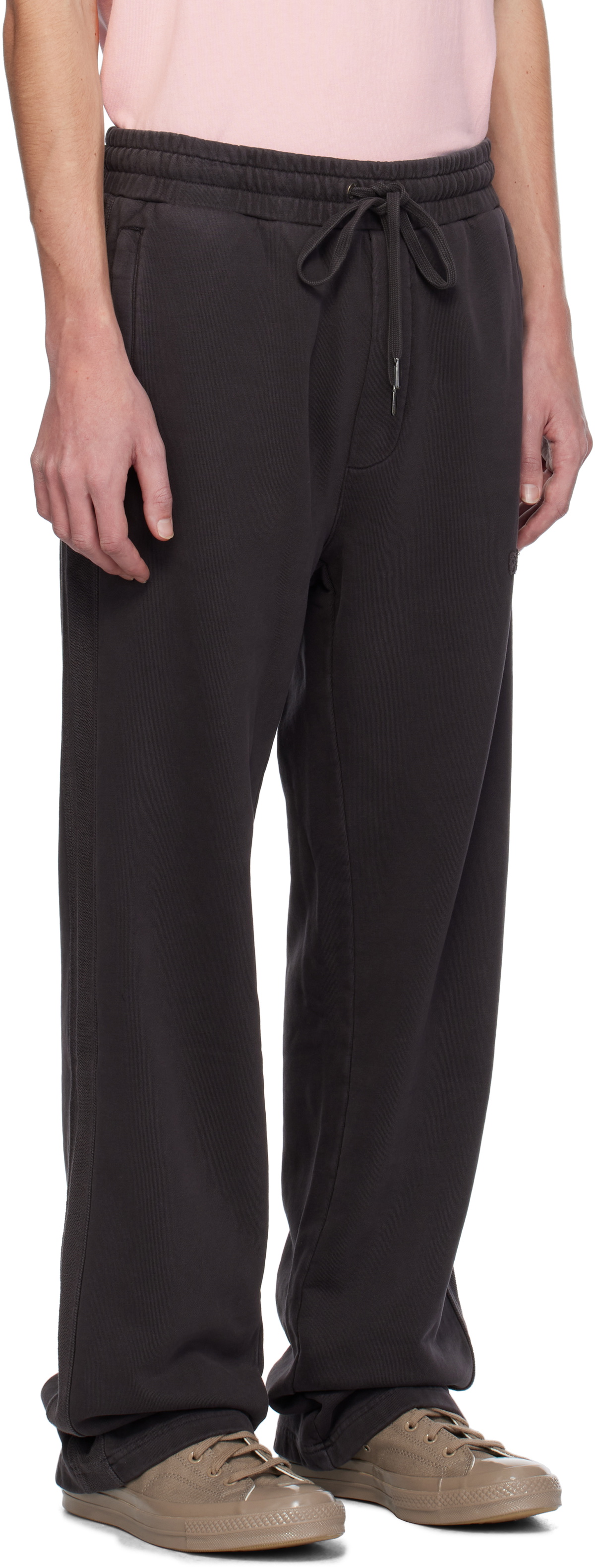 Ksubi Black Inversed Synthesis Sweatpants