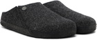 Birkenstock Gray Regular Zermatt Shearling Loafers