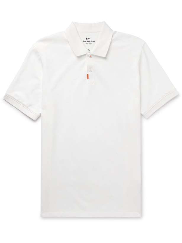 Photo: Nike - Dri-FIT Piqué Polo Shirt - White