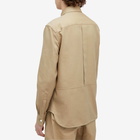 Alexander McQueen Men's Military Pocket Shirt in Beige