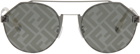 Fendi Gunmetal Fendi Sky Sunglasses