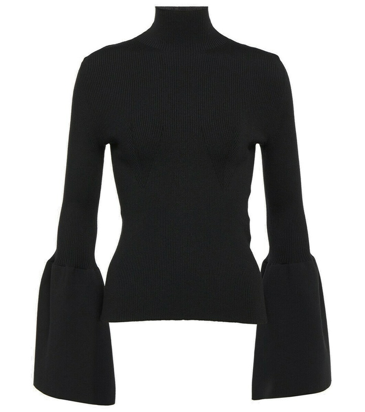 Photo: Chloé Wool-blend turtleneck top