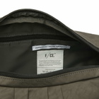 F/CE. Textured Twill Crossbody Bag in Charcoal 