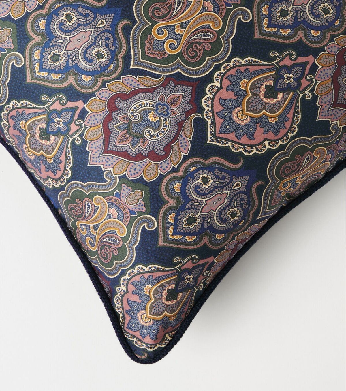 Etro Printed cotton cushion