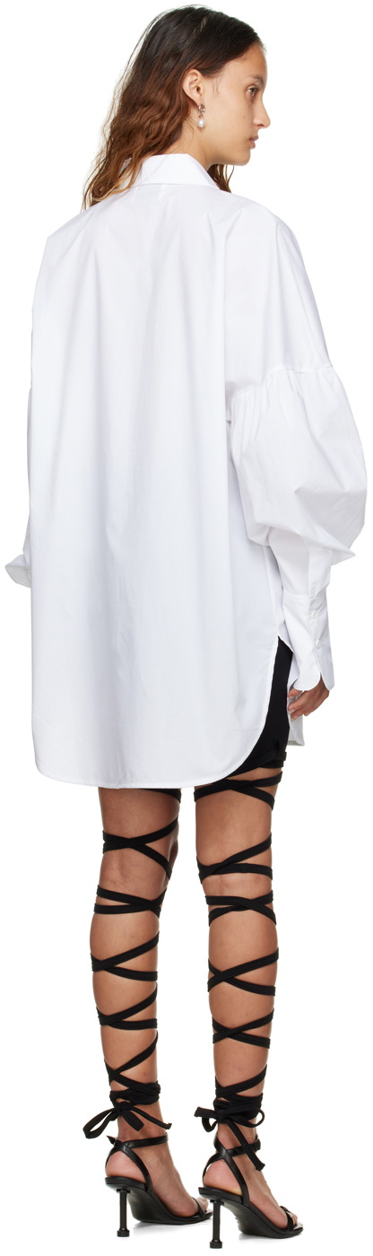 AVAVAV White Extended Corny Shirt
