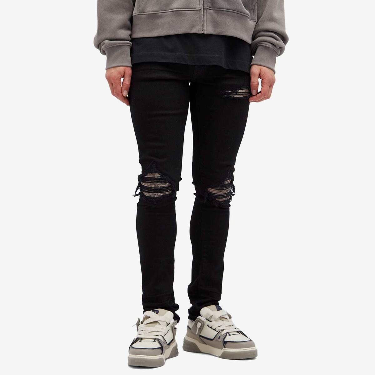 AMIRI Men's Snake MX1 Jeans in Black Amiri