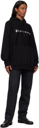 TAKAHIROMIYASHITA TheSoloist. Black Oversized 'Plainsong' Hoodie