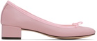 Repetto SSENSE Exclusive Pink Camille Heels