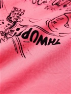 Comme des Garçons SHIRT - Christian Marclay Printed Cotton-Gabardine Overshirt - Pink