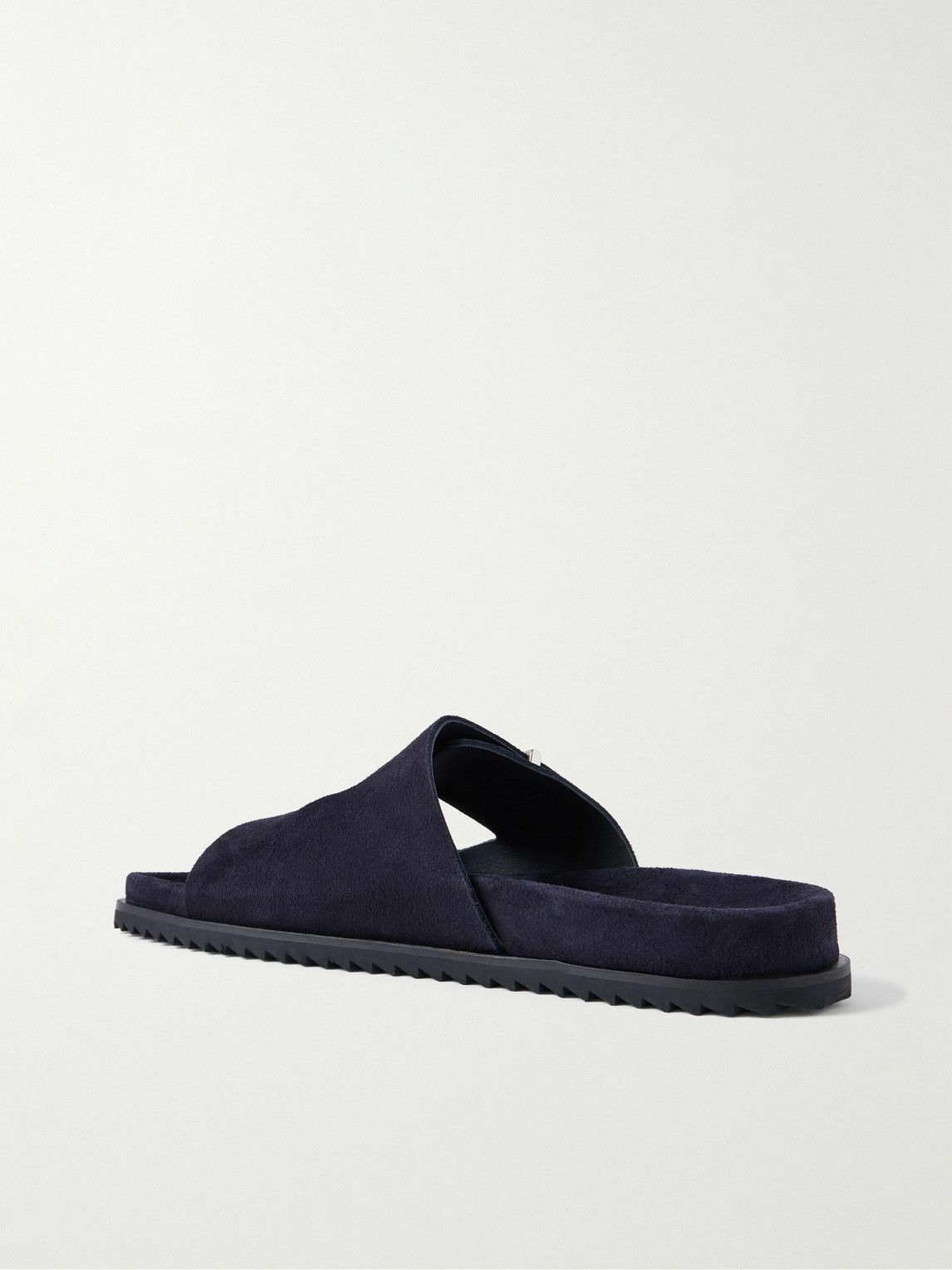 Mr P. - Suede Sandals - Blue
