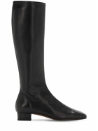 BY FAR 30mm Edie Leather Tall Boots