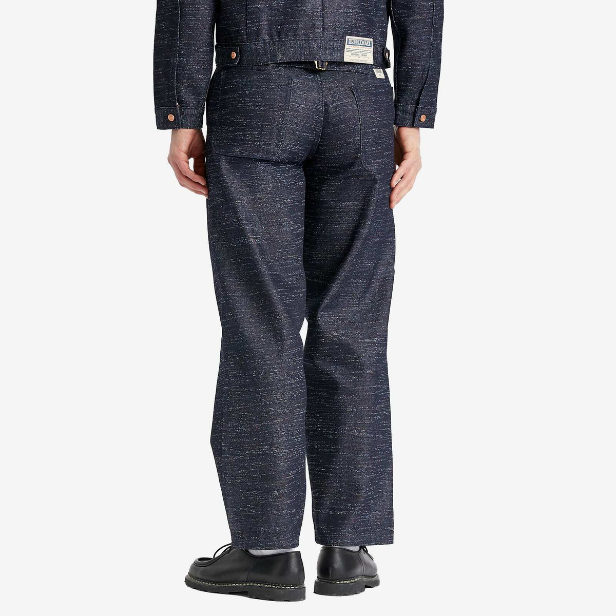 Dubbleware Men's Selvedge 5 Pocket Jeans in Rainbow