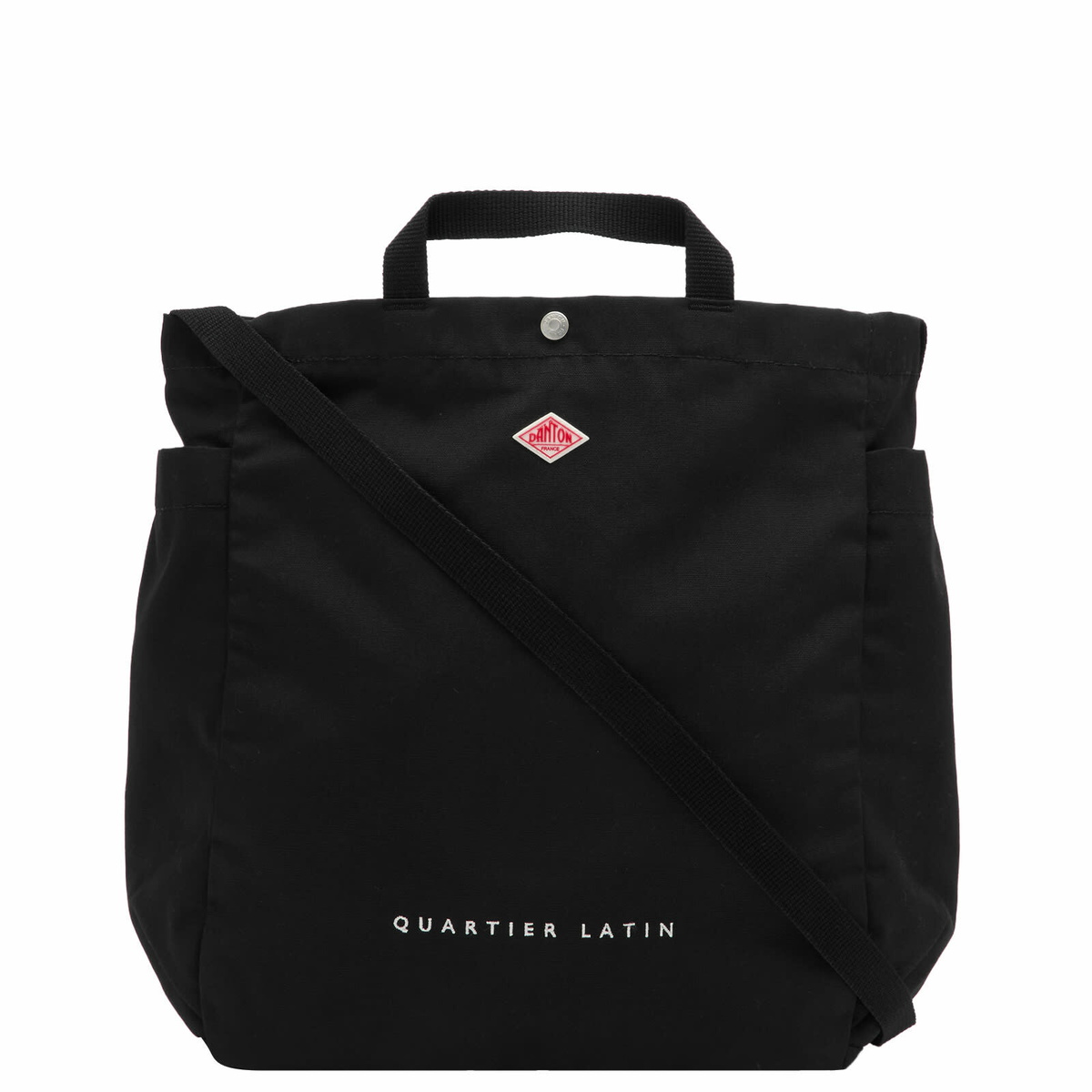Danton Men's Quartier Latin 2-Way Tote Bag in Black 