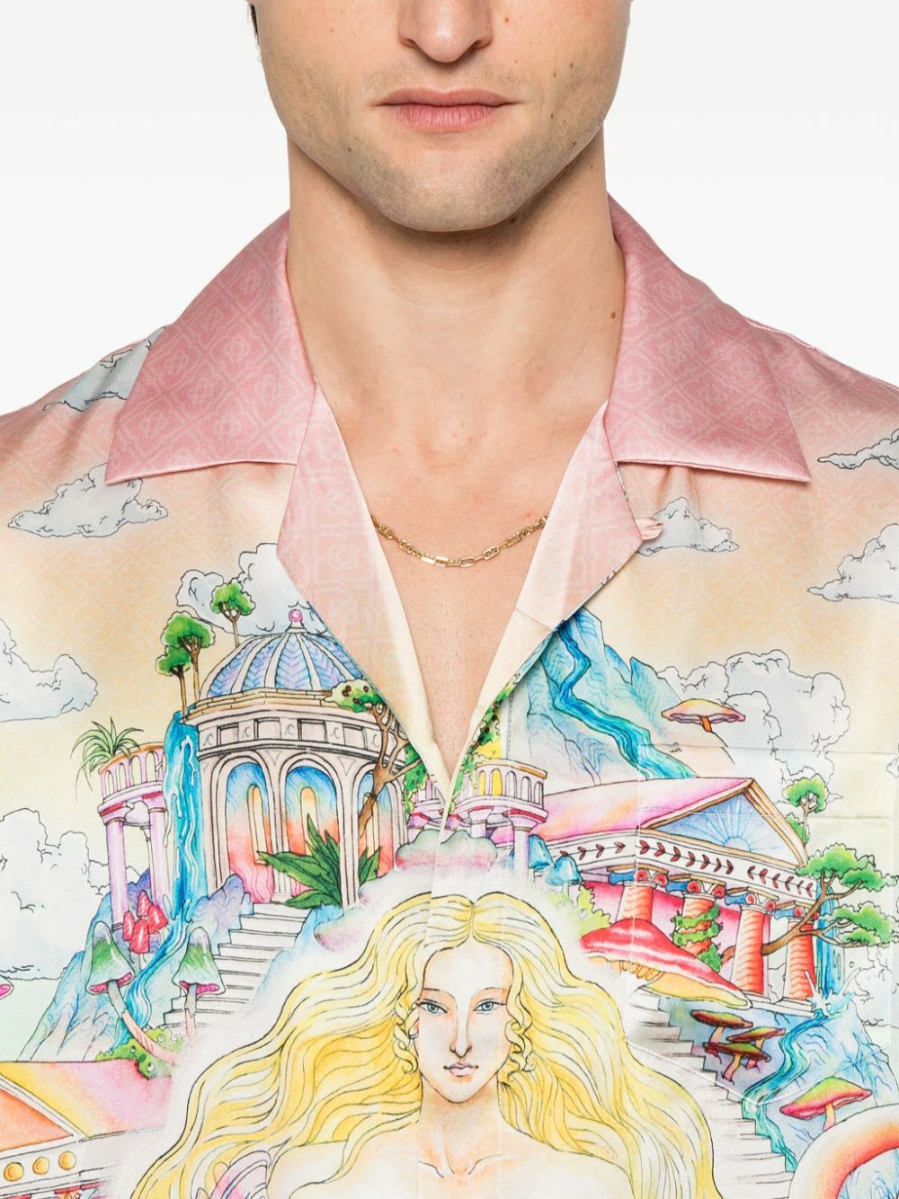 Casablanca White The Road To Knowledge Shirt Casablanca