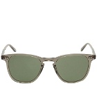 Garrett Leight Brooks Sunglasses in Grey Crystal