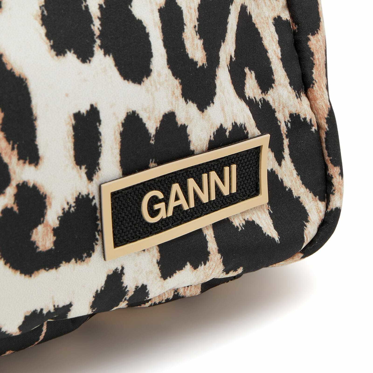 Ganni Multicolor Recycled Leather Clutch Bag