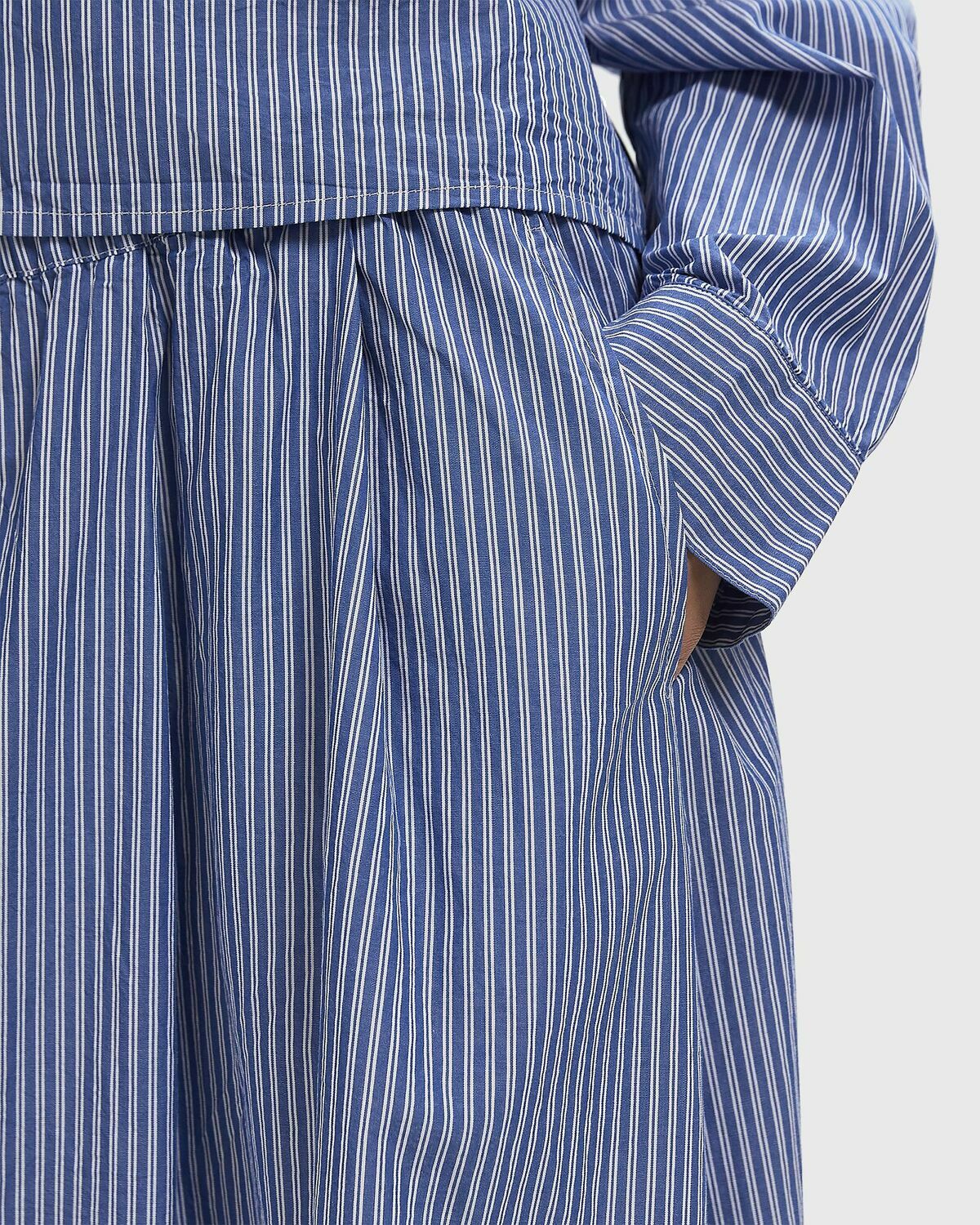 American Vintage JUPE LONGUE RAVEE Blue Womens Skirt